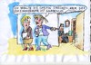 Cartoon: Vorzimmerdame (small) by Jan Tomaschoff tagged gleichstellung,frauen,karriere
