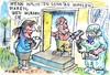 Cartoon: wahlen (small) by Jan Tomaschoff tagged wahlen,akw,atomkraft,fukushima