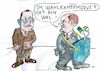 Cartoon: Wahlkampf (small) by Jan Tomaschoff tagged spd,cdu,groko,wahlkampf