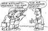 Cartoon: Wirtschaftsprognosen (small) by Jan Tomaschoff tagged wirtschaftsprognosen
