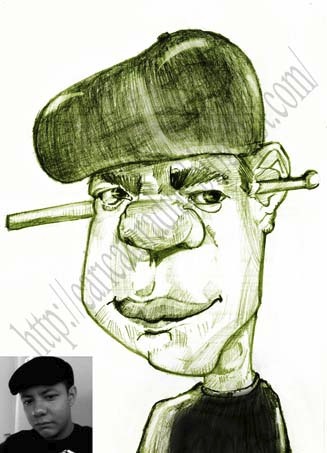 Cartoon: Caricature freela (medium) by MRDias tagged caricature