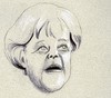 Cartoon: Merkel (small) by FART tagged merkel
