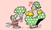 Cartoon: Amoureux (small) by Damien Glez tagged valentines,day
