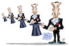 Cartoon: Macron and Macron (small) by Damien Glez tagged emmanuel,macron,france,president