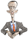Cartoon: Paul Kagame (small) by Damien Glez tagged paul,kagame,africa,rwanda
