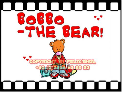 Cartoon: Bobbo the Bear-Bobbo der Bär (medium) by FeliXfromAC tagged bobbo,the,bear,bär,stockart,tiere,animals,pleite,cartoon,comic,comix,felix,alias,reinhard,horst,greeting,card,glückwunschkarte,liebe,character,design,mascot,sympathiefigur,beziehung,glück,luck,greetings,