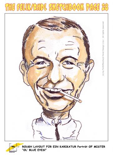 Cartoon: The FeliX Sketchbook 28 (medium) by FeliXfromAC tagged felix,alias,reinhard,horst,karikatur,comic,design,line,illustration,illustrator,aachen,sinatra,rauchen,smoking,man,prominent,star,stern,sänger,frank