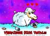 Cartoon: Sheep In Love! The Postcard 01 (small) by FeliXfromAC tagged sheep in love verliebt felix alias reinhard horst design line aachen illustration comic cartoon poster mascot liebe schaf schafe handy mobile services funny tiere animals
