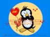 Cartoon: Sympathiefigur - Pingoo (small) by FeliXfromAC tagged nice,animals,tiere,tier,logos,sympathiefiguren,mascots,wallpapers,characters,characterdesign,figuren,hey,melde,dich,whimsical,felix,alias,reinhard,horst,reinhard,horst,design,line,red,love,herzen,beziehung,aachen,pinguin,penguine,greeting,card,stockart,