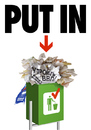 Cartoon: Russian Elections (small) by Bom tagged russian,elections