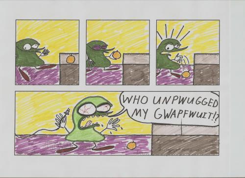 Cartoon: A La Carte (medium) by calebgustafson tagged grapefruit,unplugged