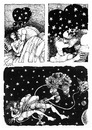 Cartoon: when you love upon a star... (small) by AGRA tagged love,stars,woman