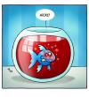Cartoon: Weinfisch (small) by volkertoons tagged cartoon,volkertoons,wein,wine,fisch,fish,aquarium,tiere,animals,natur,nature,alkohol,alcohol