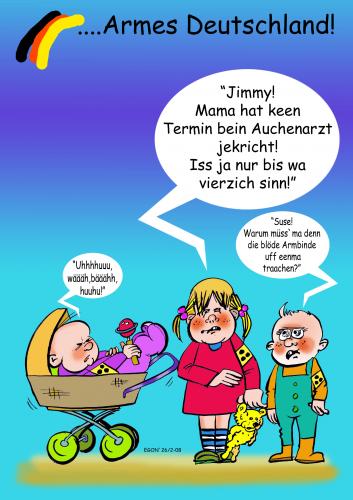 Cartoon: Sichtweiten (medium) by cartoonist_egon tagged blinddate,