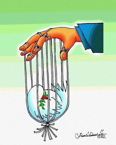 Cartoon: PEACE (medium) by halisdokgoz tagged peace