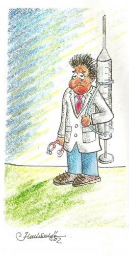 Cartoon: turkish doctor halis dokgoz (medium) by halisdokgoz tagged turkish,doctor
