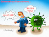 Cartoon: Coronavirus Everywhere (small) by halisdokgoz tagged coronavirus,everywhere