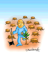 Cartoon: Ecosystem (small) by halisdokgoz tagged ecosystem