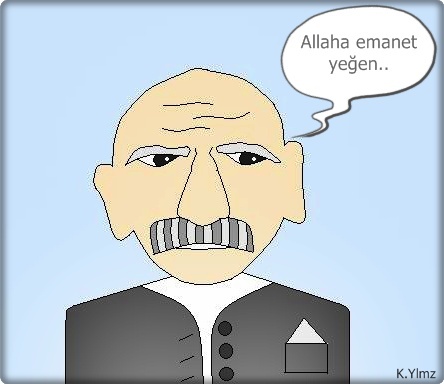 Cartoon: Tuncel Kurtiz (medium) by KenanYilmaz tagged tucel,kurtiz
