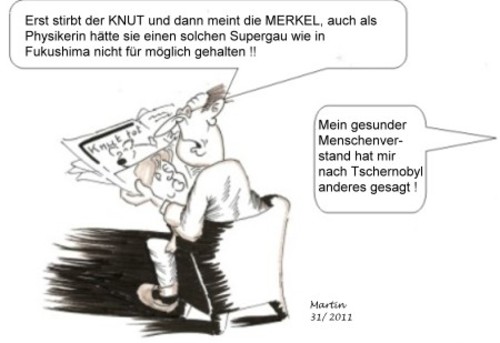Cartoon: Gesunder Menschenverstand (medium) by quadenulle tagged cartoon