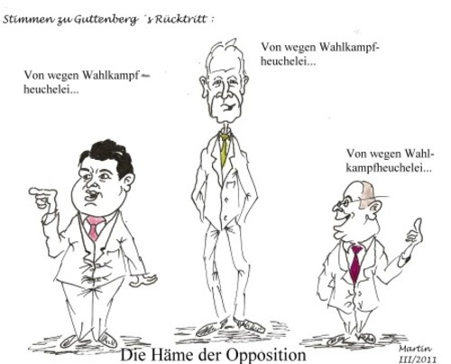 Cartoon: Heuchelei (medium) by quadenulle tagged cartoon