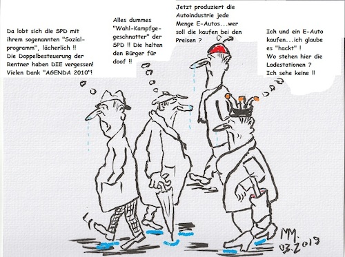 Cartoon: homo politicus (medium) by quadenulle tagged parteien,politik,wahlgeschnatter,2019,rente,agenda,2010,doppelbesteuerung