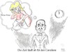 Cartoon: Die Uhr läuft ab für... (small) by quadenulle tagged cartoon