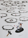 Cartoon: Without of title (small) by Tural Hasanli tagged tural,hasanli