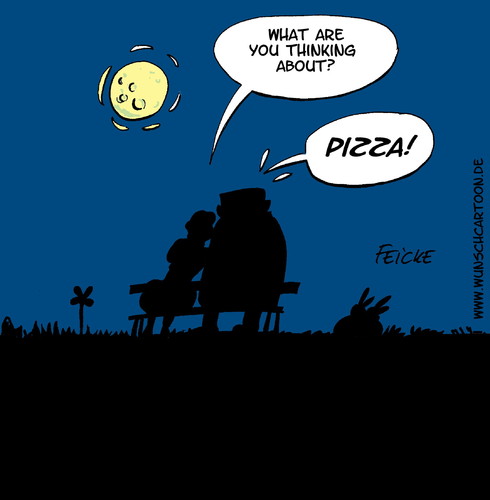 Cartoon: Romance (medium) by Wunschcartoon tagged pizza,pizzapitch,essen,italy,love,romance