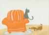 Cartoon: sofas (small) by diebiene tagged hunde,und,katzen