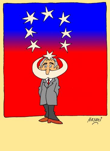 Cartoon: Euroturko (medium) by Hayati tagged europäischer,union,europa,türkei,türke,türk,avrupa,birligi,ab,boyacioglu,hayati