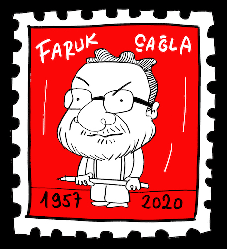 Cartoon: Faruk Cagla (medium) by Hayati tagged faruk,cagla,cartoonist,karikaturist,istanbul,portrait,berlin,faruk,cagla,cartoonist,karikaturist,istanbul,portrait,berlin