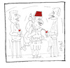 Cartoon: Sirupverkäufer (small) by Hayati tagged traditionelle,berufe,sirupverkaeufer,serbetci,surupcu,sarapci,cartoon,hayati,boyacioglu,berlin