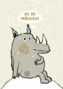 Cartoon: Oh du Fröhliche (small) by judith tagged nashorn,rhino,animals,tiere,tierisch,winter,weihnachten
