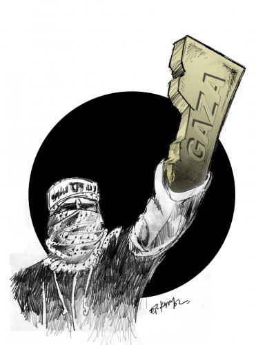 Cartoon: GAZA (medium) by donquichotte tagged gaz1
