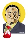 Cartoon: HOSNI MUBARAK-II (small) by donquichotte tagged president,of,egypt