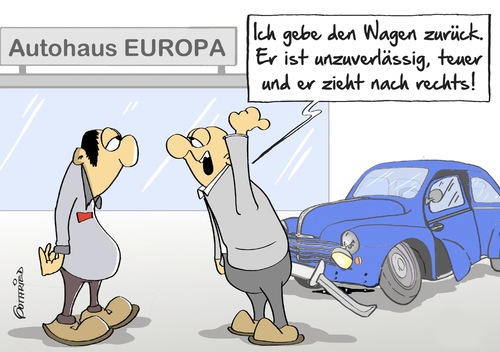 Cartoon: Autohaus Europa (medium) by Marcus Gottfried tagged eu,türkei,europa,beitritt,flüchtlinge,erpressung,absprache,unvermögen,rechts,politik,auto,autohaus,unzuverlässig,teuer,kosten,verlass,rückgabe,garantie,freunde,marcus,gottfried,cartoon,karikatur,eu,türkei,europa,beitritt,flüchtlinge,erpressung,absprache,unvermögen,rechts,politik,auto,autohaus,unzuverlässig,teuer,kosten,verlass,rückgabe,garantie,freunde,marcus,gottfried,cartoon,karikatur