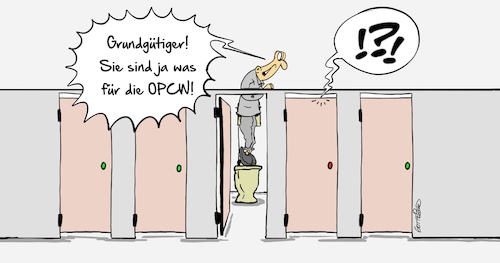 Cartoon: OPCW (medium) by Marcus Gottfried tagged opcw,chemische,waffen,syrien,russland,frankreich,europa,toilette,spülung,gestank,duft,notdurft,marcus,gottfried,cartoon,karikatur,opcw,chemische,waffen,syrien,russland,frankreich,europa,toilette,spülung,gestank,duft,notdurft,marcus,gottfried,cartoon,karikatur