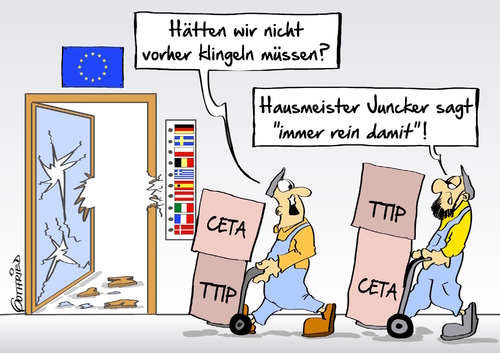 Cartoon: vorher klingeln (medium) by Marcus Gottfried tagged lieferung,lieferservice,claude,junker,luxemburg,ttip,ceta,freihandelsabkommen,europa,eu,parlament,nation,frage,anfrage,mitbestimmung,übergehen,klingeln,klingel,einbruch,freunde,marcus,gottfried,cartoon,karikatur,lieferung,lieferservice,claude,junker,luxemburg,ttip,ceta,freihandelsabkommen,europa,eu,parlament,nation,frage,anfrage,mitbestimmung,übergehen,klingeln,klingel,einbruch,freunde,marcus,gottfried,cartoon,karikatur