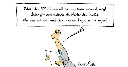 Cartoon: Widerspruchlösung (medium) by Marcus Gottfried tagged wiederspruch,organ,organspende,jens,spahn,gesundheit,spender,wiederspruch,organ,organspende,jens,spahn,gesundheit,spender