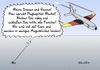 Cartoon: Kapitän Merkel (small) by Marcus Gottfried tagged angela,merkel,flugzeug,flieger,kapitän,flugkapitän,lotse,deutschland,ausstieg,boot,rettung,gerettet,ruhe,landung,ferien,vergnügen,marcus,gottfried,cartoon,karikatur
