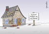Cartoon: Vacancies (small) by Marcus Gottfried tagged vacancies,room,refugee,refugees,rent,house,ruin,money,income,joy,marcus,gottfried,caricature,cartoon