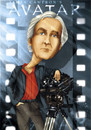Cartoon: James Cameron (small) by Nicoleta Ionescu tagged avatar movie director titanic james cameron