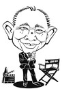 Cartoon: John Woo Yu-Sen (small) by Nicoleta Ionescu tagged john,woo,yu,sen