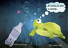 Cartoon: Longevity (small) by Nicoleta Ionescu tagged longevity young oil plastic bottle turtle