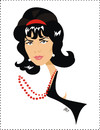 Cartoon: Natalie Wood (small) by Nicoleta Ionescu tagged natalie wood