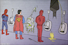 Cartoon: The superheroes toilets (small) by matan_kohn tagged superheroes,toilets,batman,spaiderman,funny,superman,daredevil,pee,comics,marvelcomics,dccomics,cartoon,caricature,illustration,memes,gag,amusing,movies,superheroesmemes,cheeks,spidermanmovie,costume,geek,geeky,neard,supermanmemes