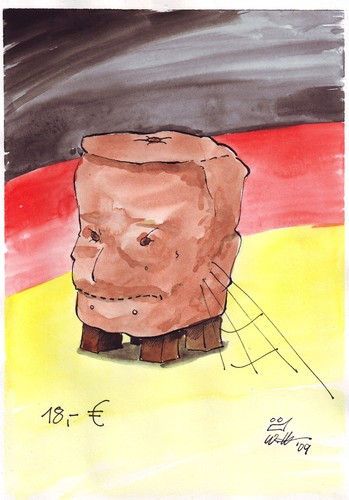 Cartoon: Westerwelle (medium) by kuefen tagged guido westerwelle,fdp,politiker,karikatur,karikaturen,guido,westerwelle