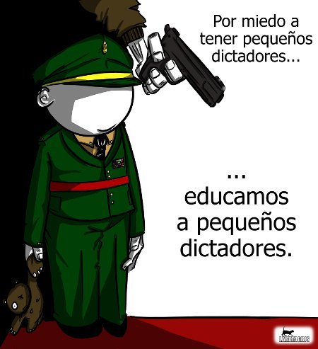 Cartoon: Pequenyos dictadores (medium) by LaRataGris tagged educacion,dictadores
