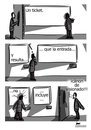 Cartoon: la cultura del siglo (small) by LaRataGris tagged laratagris,canon,cultura